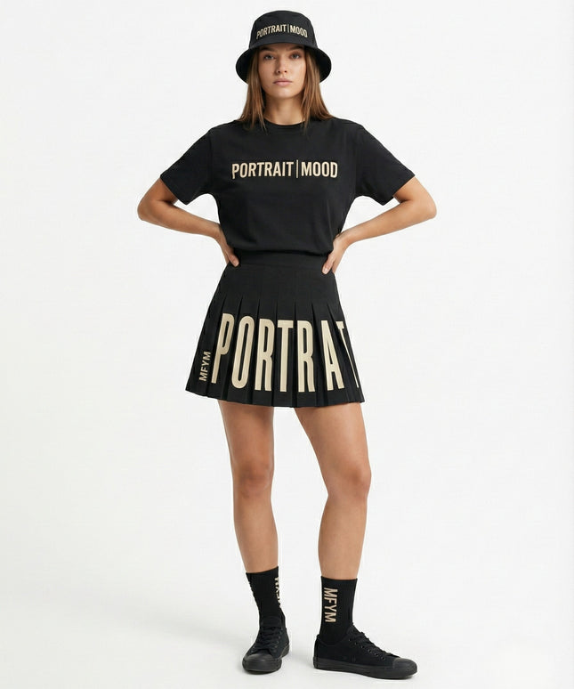 THE STATEMENT IDENTITY SKIRT SET (T-SHIRT AND SKIRT)