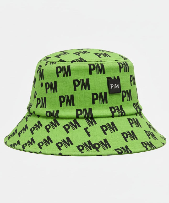 The PM Vivid Monogram Bucket Hat