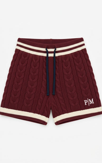 The PM Heritage Cable Knit Short