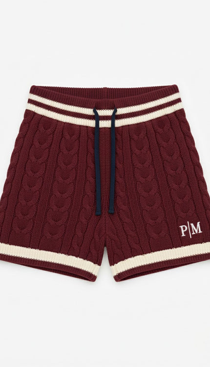 The PM Heritage Cable Knit Short