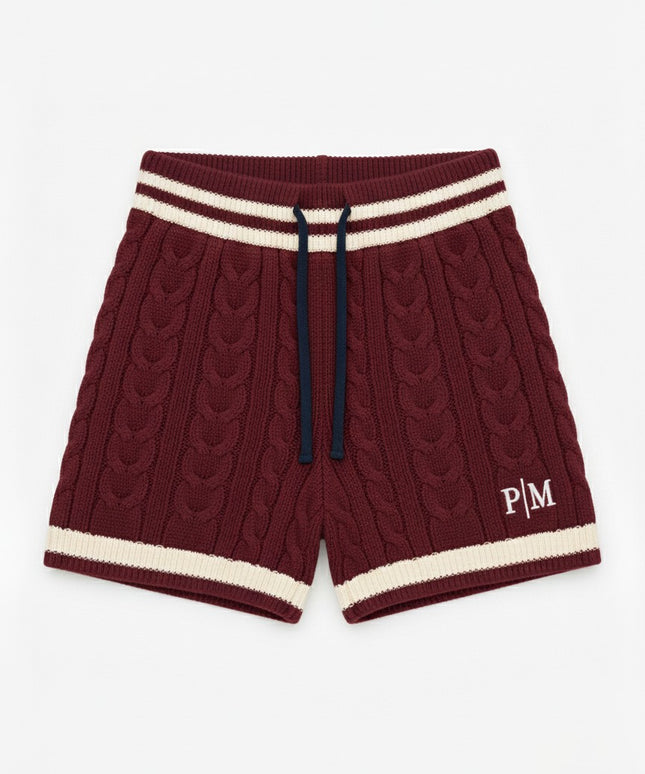 The PM Heritage Cable Knit Short