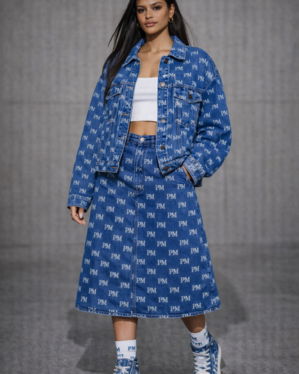 The PM Signature Monogram Trucker