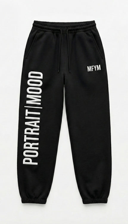 The Black Contrast Alignment Jogger