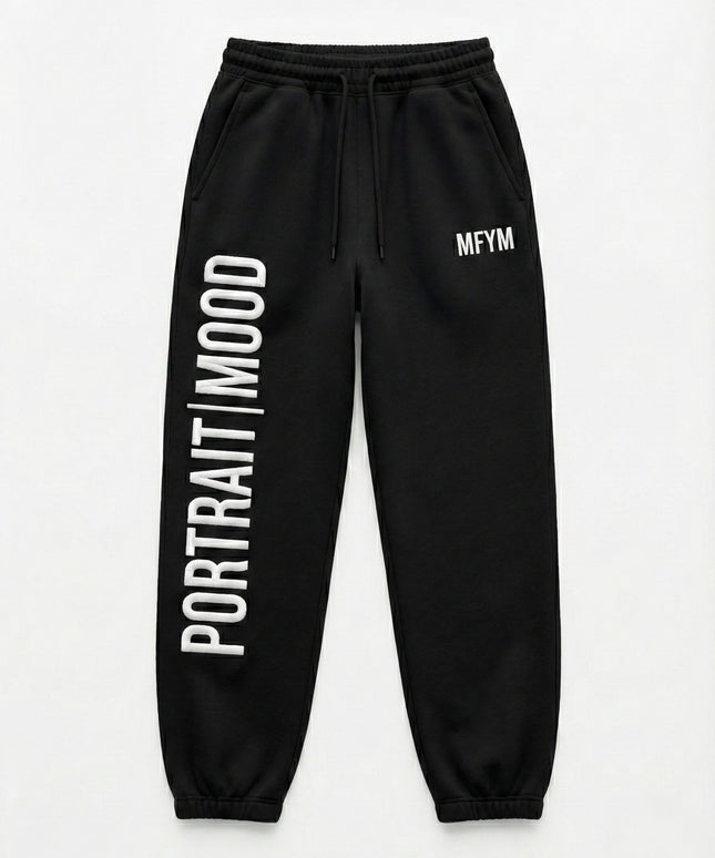 The Black Contrast Alignment Jogger