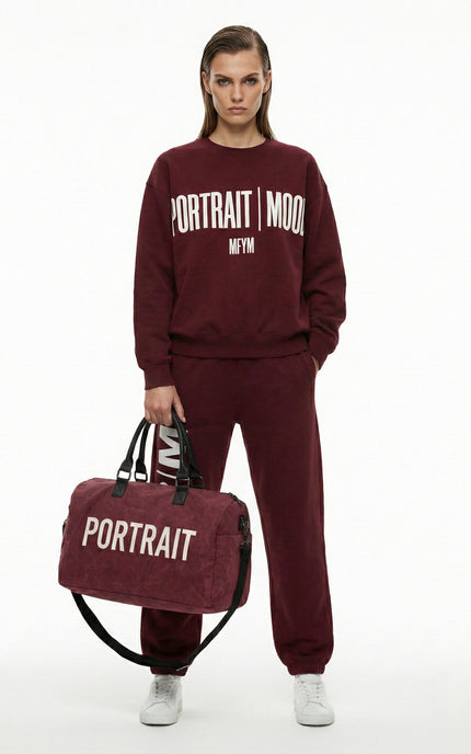PORTRAIT MOOD Burgundy Identity Set