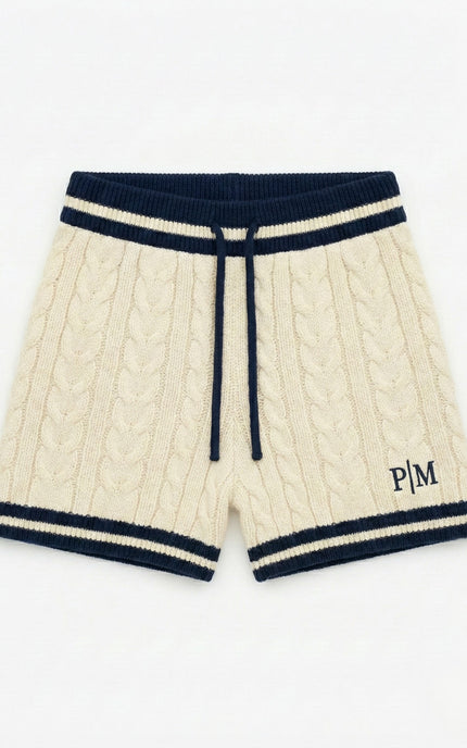 The PM Heritage Cable Knit Short