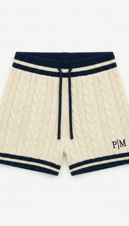 The PM Heritage Cable Knit Short