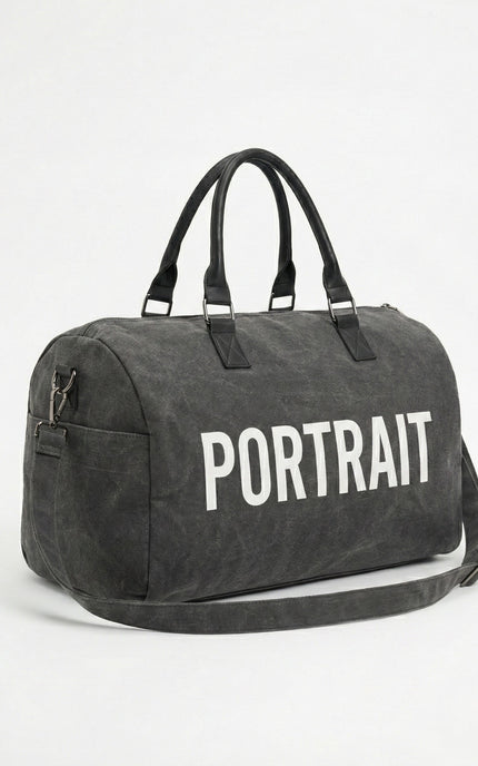THE PORTRAIT VOYAGER DUFFEL – Charcoal Edition