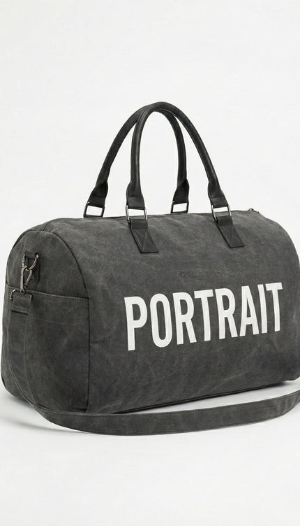 THE PORTRAIT VOYAGER DUFFEL – Charcoal Edition