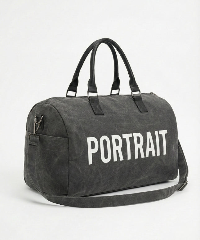 THE PORTRAIT VOYAGER DUFFEL – Charcoal Edition