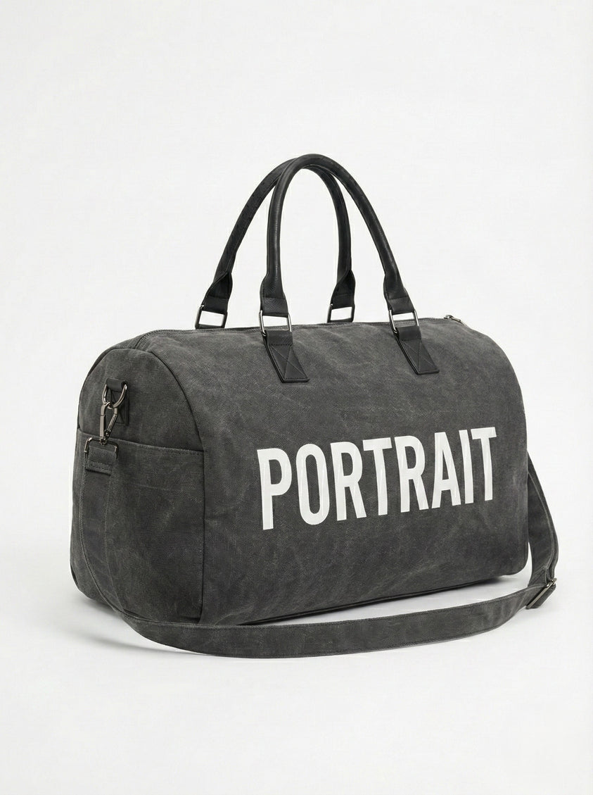 THE PORTRAIT VOYAGER DUFFEL – Charcoal Edition