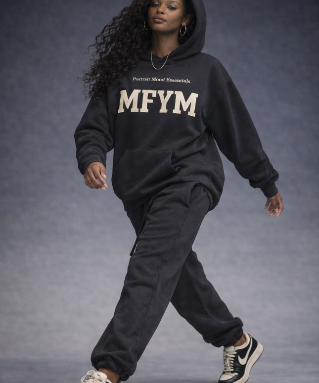 The MFYM Vintage Portrait Hoodie