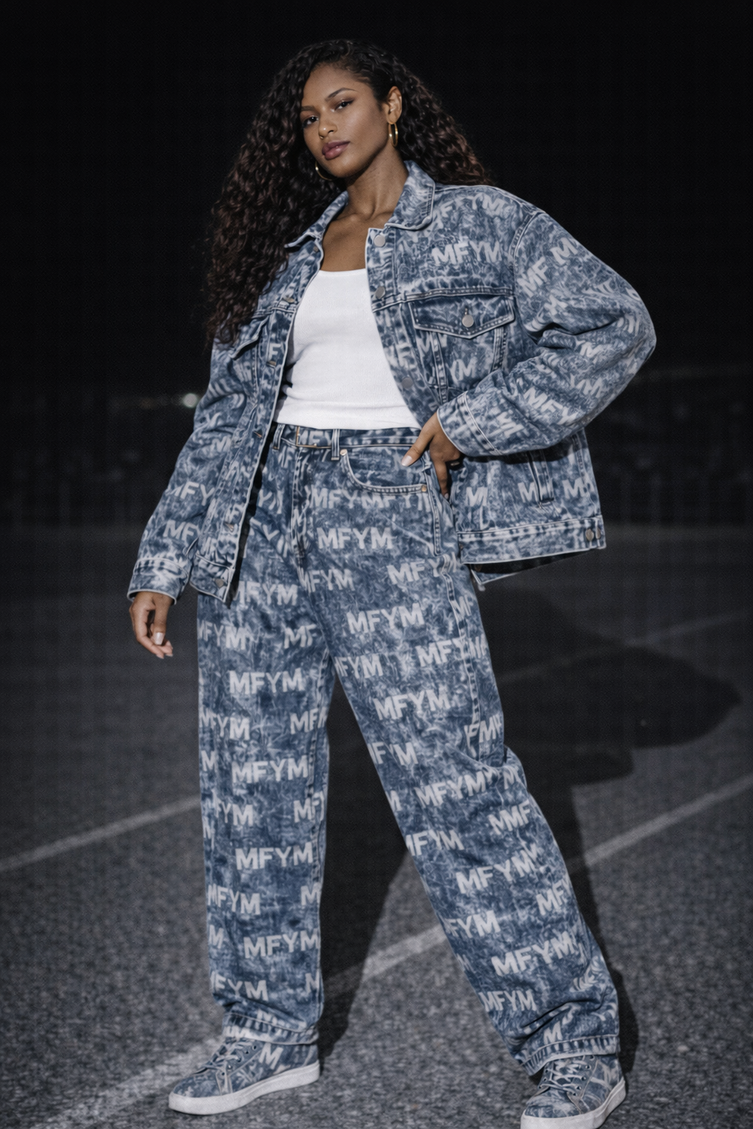 The MFYM Monogram Heritage Wide-Leg