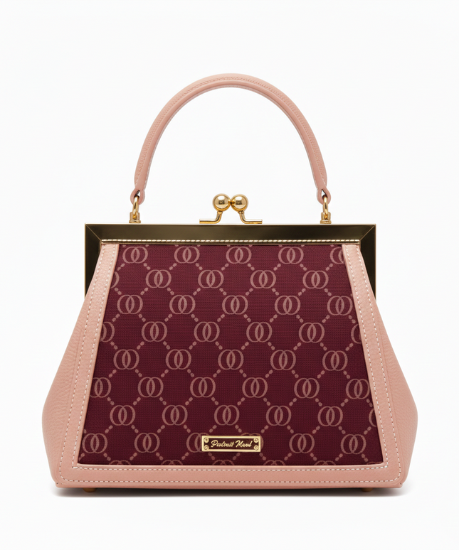 The P|M Aura Frame Top Handle - Amaranth & Petal Edition