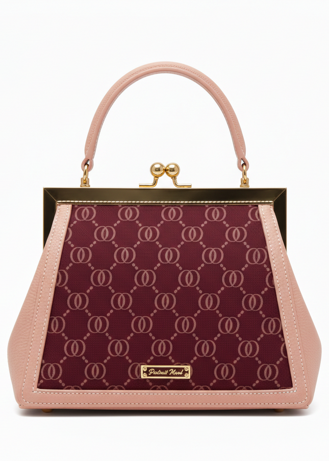 The P|M Aura Frame Top Handle - Amaranth & Petal Edition