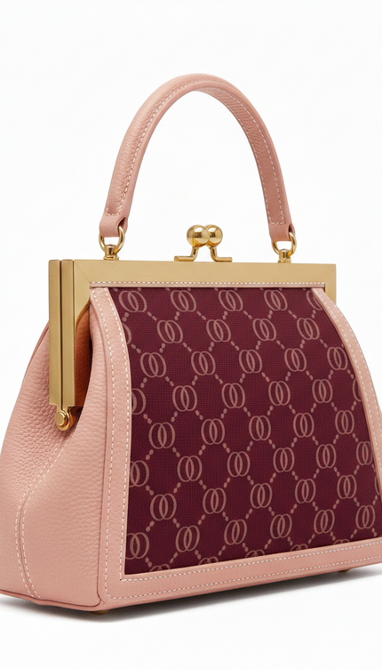 The P|M Aura Frame Top Handle - Amaranth & Petal Edition