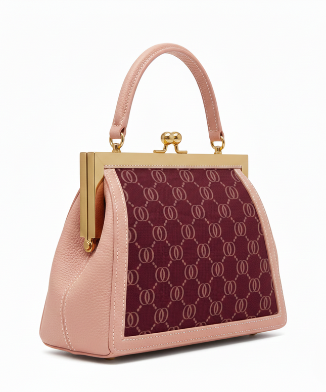 The P|M Aura Frame Top Handle - Amaranth & Petal Edition