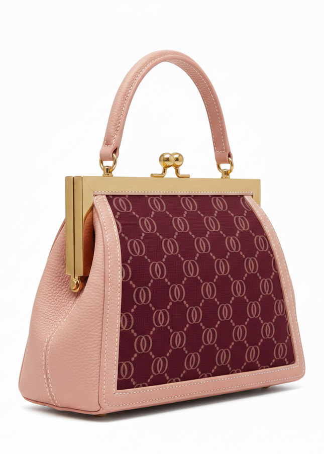 The P|M Aura Frame Top Handle - Amaranth & Petal Edition