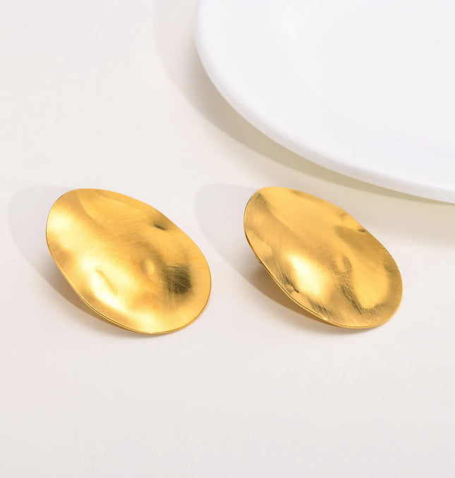ORO OVAL EARRINGS