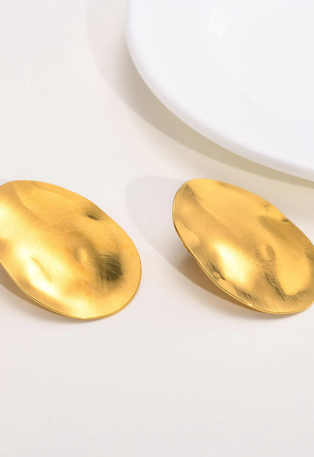 ORO OVAL EARRINGS