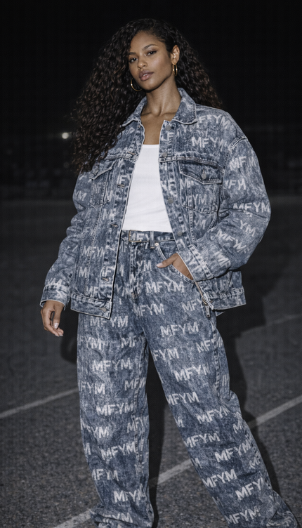 The MFYM Monogram Heritage Wide-Leg