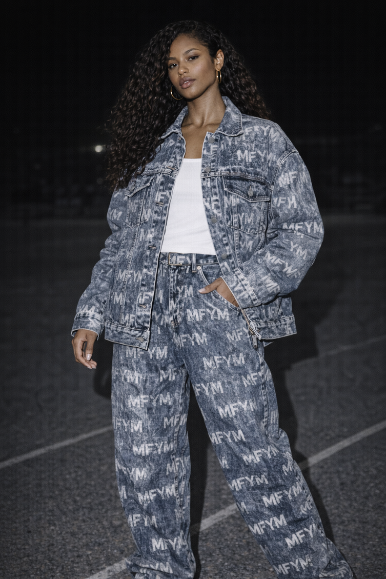 The MFYM Monogram Heritage Wide-Leg