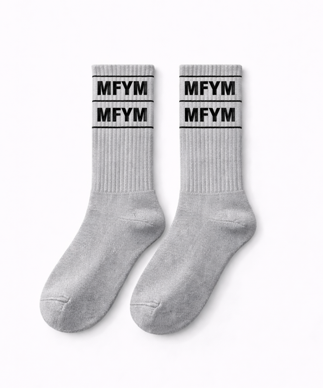 The MFYM Graphic Crew Sock