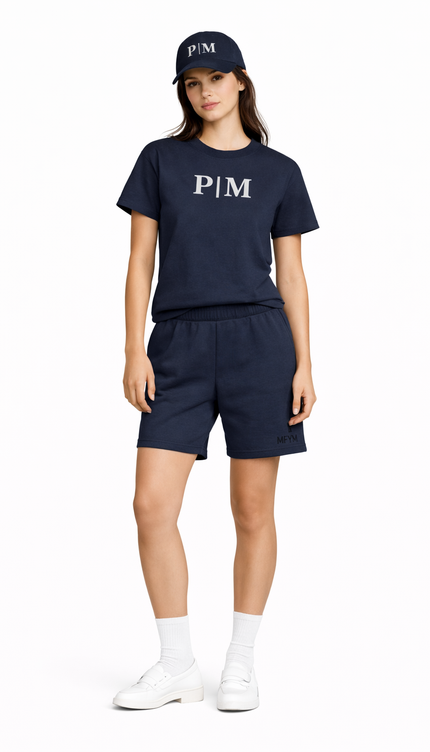 THE P|M ESSENTIAL T-SHIRT (NAVY)