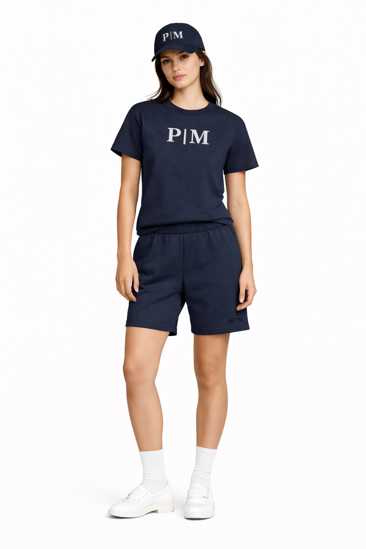 THE P|M ESSENTIAL T-SHIRT (NAVY)