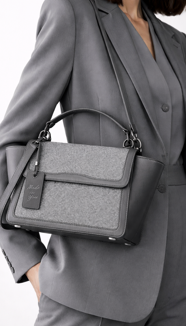 P|M BALANCE Grand Top Handle - Graphite Grey Minimalist Edition (Two Detachable Straps)