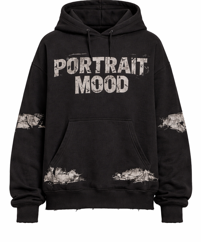 The PM Grunge Portrait Hoodie