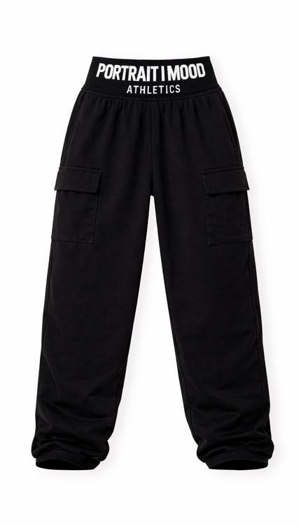 The PM Athletics High-Waist Cargo Jogger