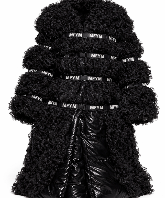 The P|M FORTRESS Strapped Hybrid Coat - Noir Edition