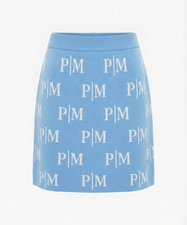The PM Sky Icon Knit Skirt