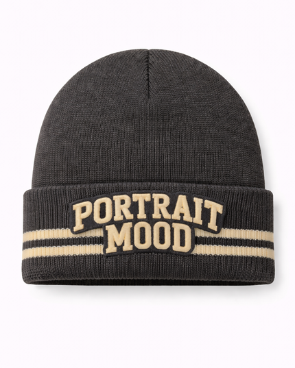 The Portrait Mood Varsity Beanie