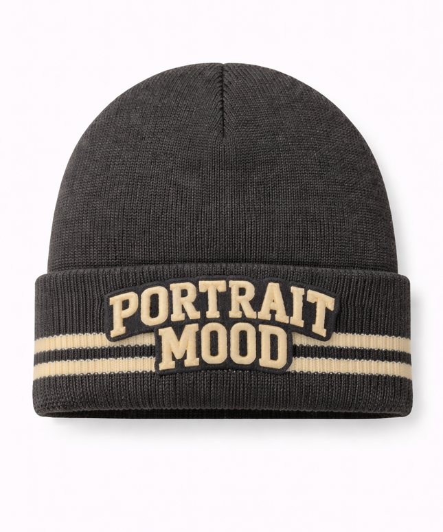The Portrait Mood Varsity Beanie