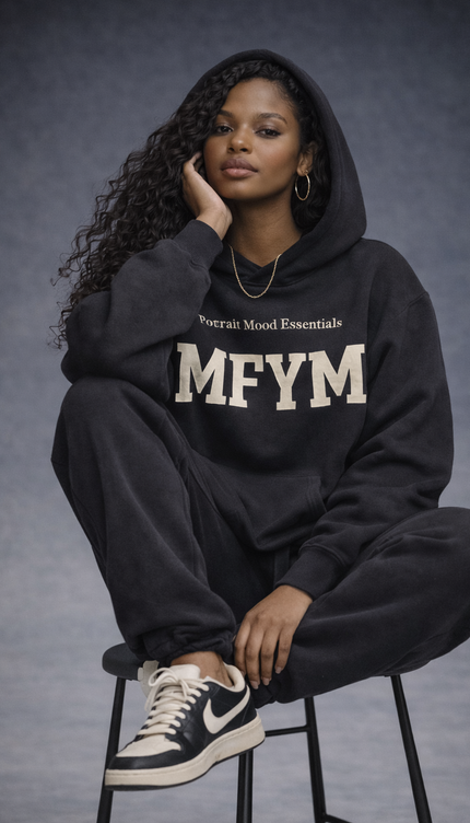 The MFYM Vintage Portrait Hoodie