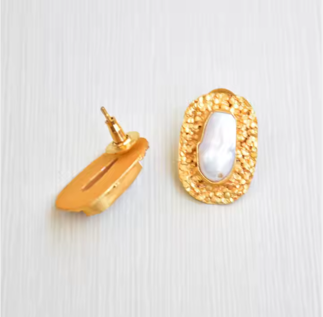 Clara - Natural Fresh Pearls earrings - Fine Jewelry