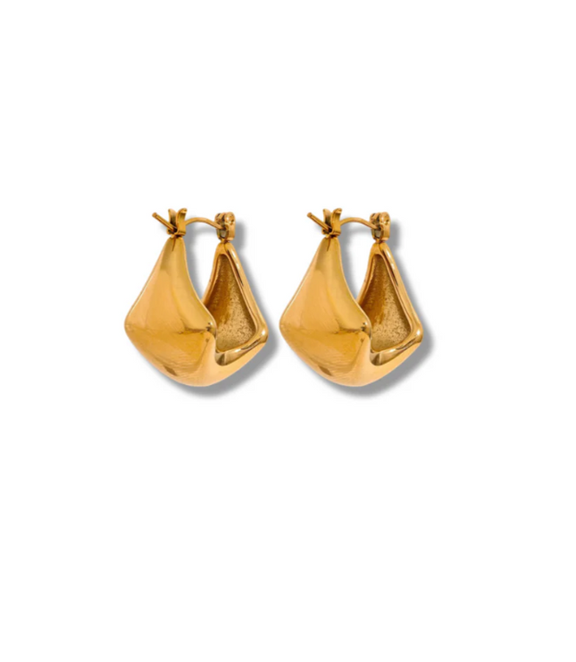 Luxe Hoop Earrings (Gold)