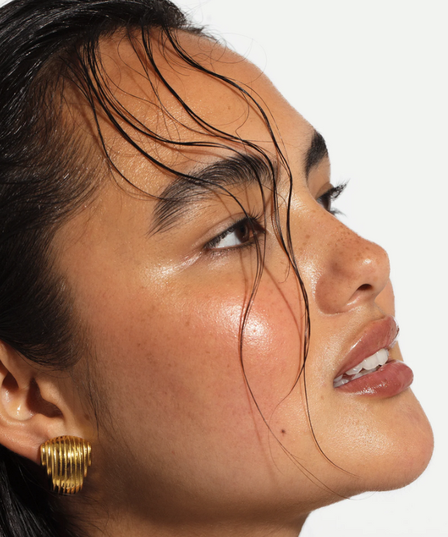 Gilded Wave Luxe Earrings – Sculpted Gold for Bold Expression - Made In Solid Non-Tarnish Stainless Steel With 18K Gold-Plate