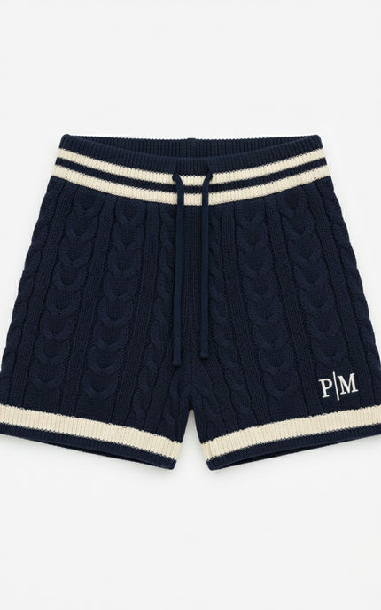 The PM Heritage Cable Knit Short