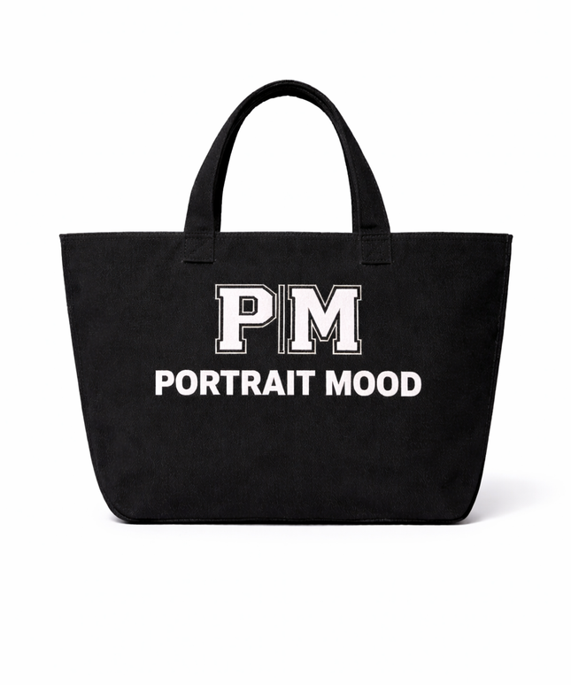 The PM Varsity Portrait Tote