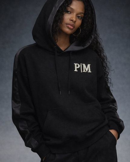 The P|M Crystal Tuxedo Hoodie - Noir Edition