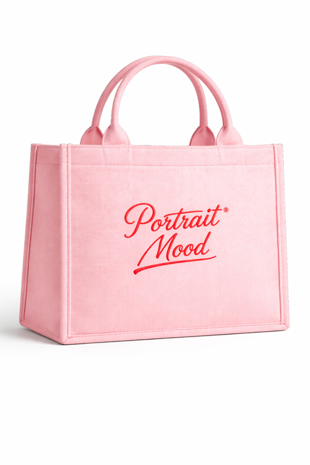 THE ÉGÉRIE No. 2 — CANVAS GRAND TOTE (BLUSH PINK — R EDITION)