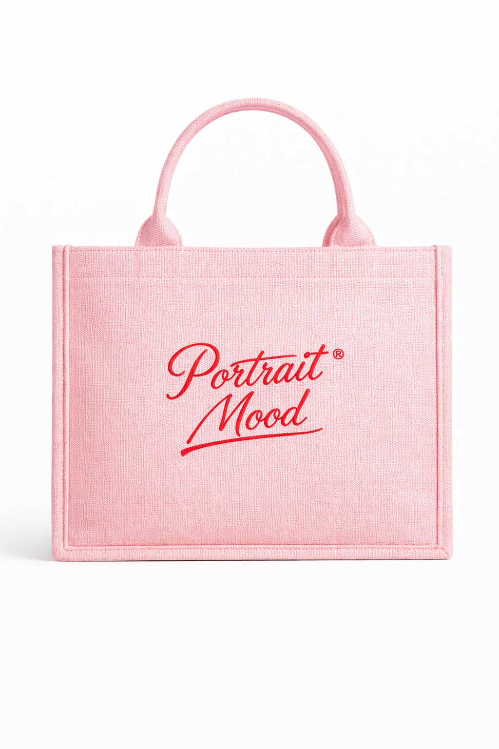 THE ÉGÉRIE No. 2 — CANVAS GRAND TOTE (BLUSH PINK — R EDITION)