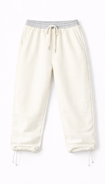 The PM Noir Contrast Toggle Pant