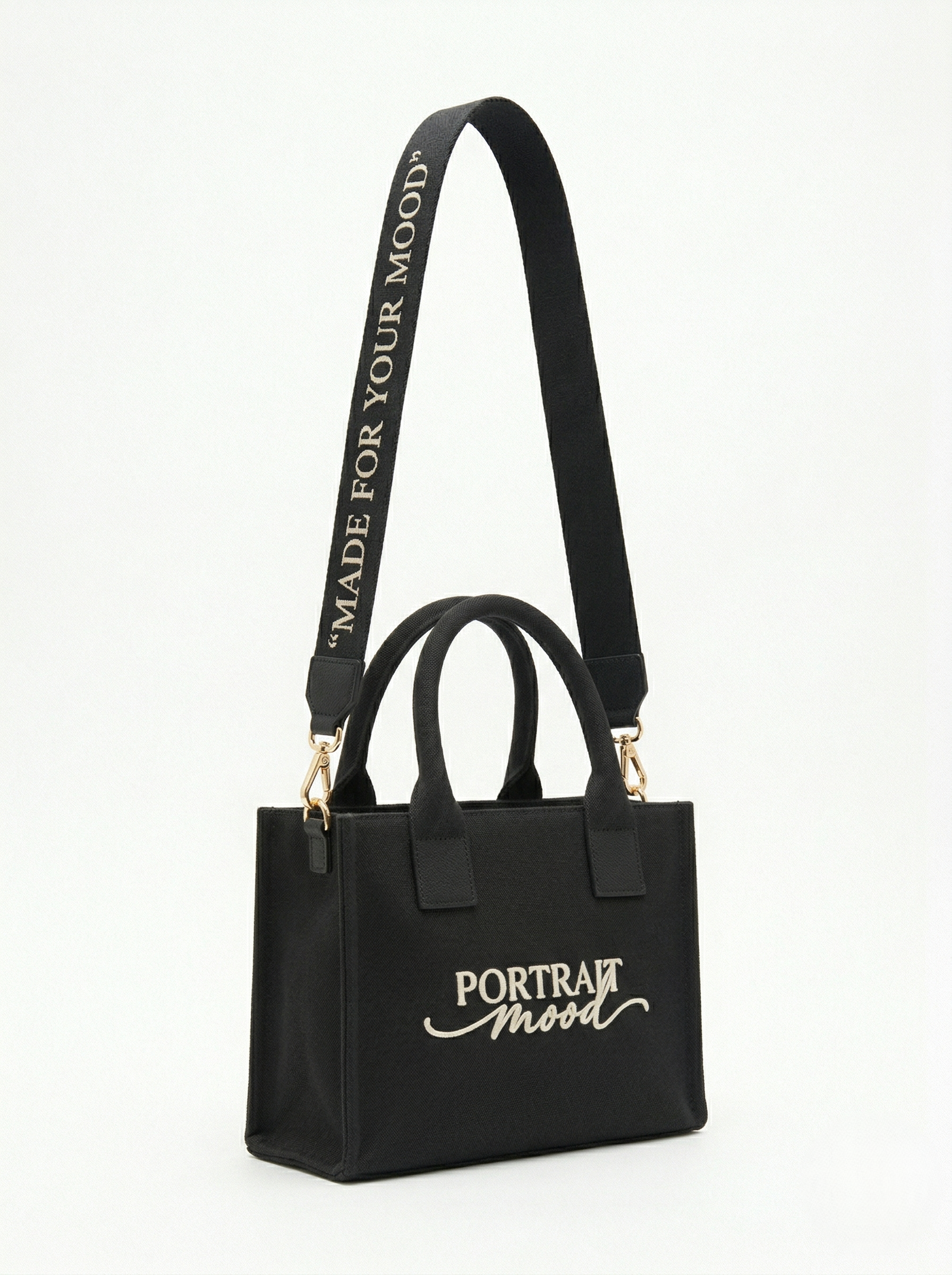 THE ÉGÉRIE No. 2 — CANVAS MINI ICON (BLACK)