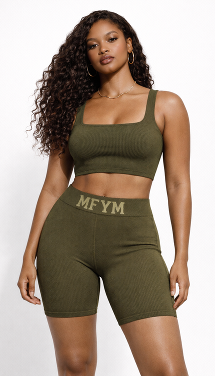 The MFYM Ribbed Sculpt Contour Short