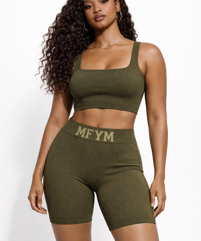 The MFYM Ribbed Sculpt Contour Short