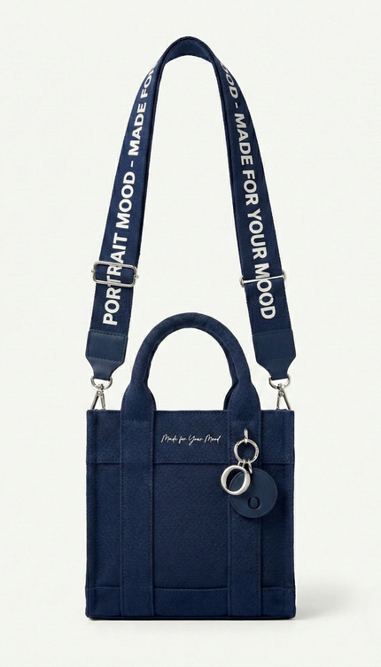 The P|M Daily Script Mini Tote - Navy Edition
